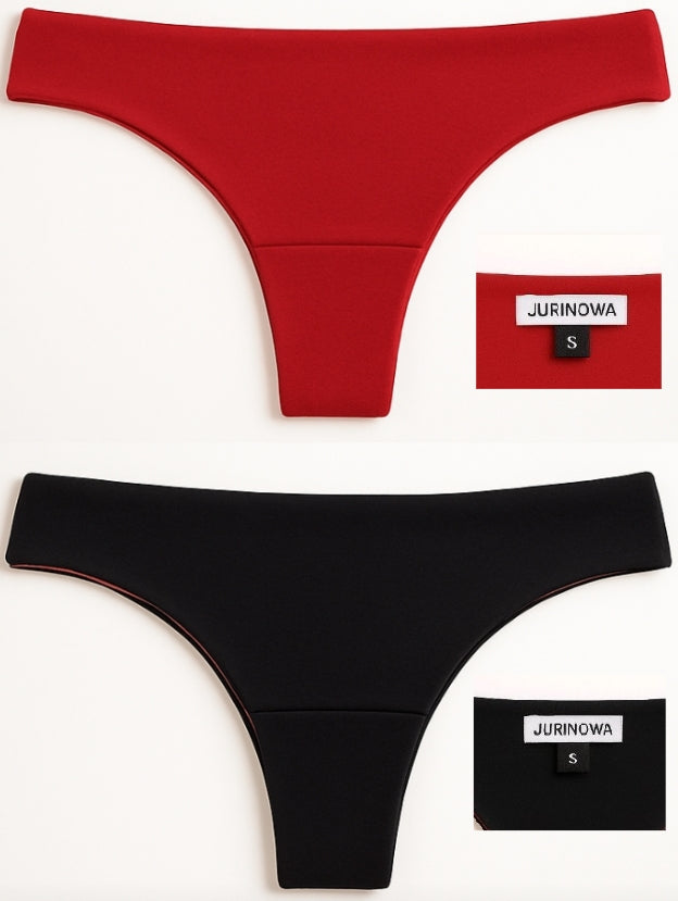 DOUBLE FACE BLACK WIDOW TANGA