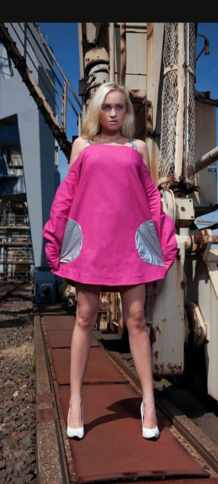 Hot Pink Mini Dress – LIMITED EDITION