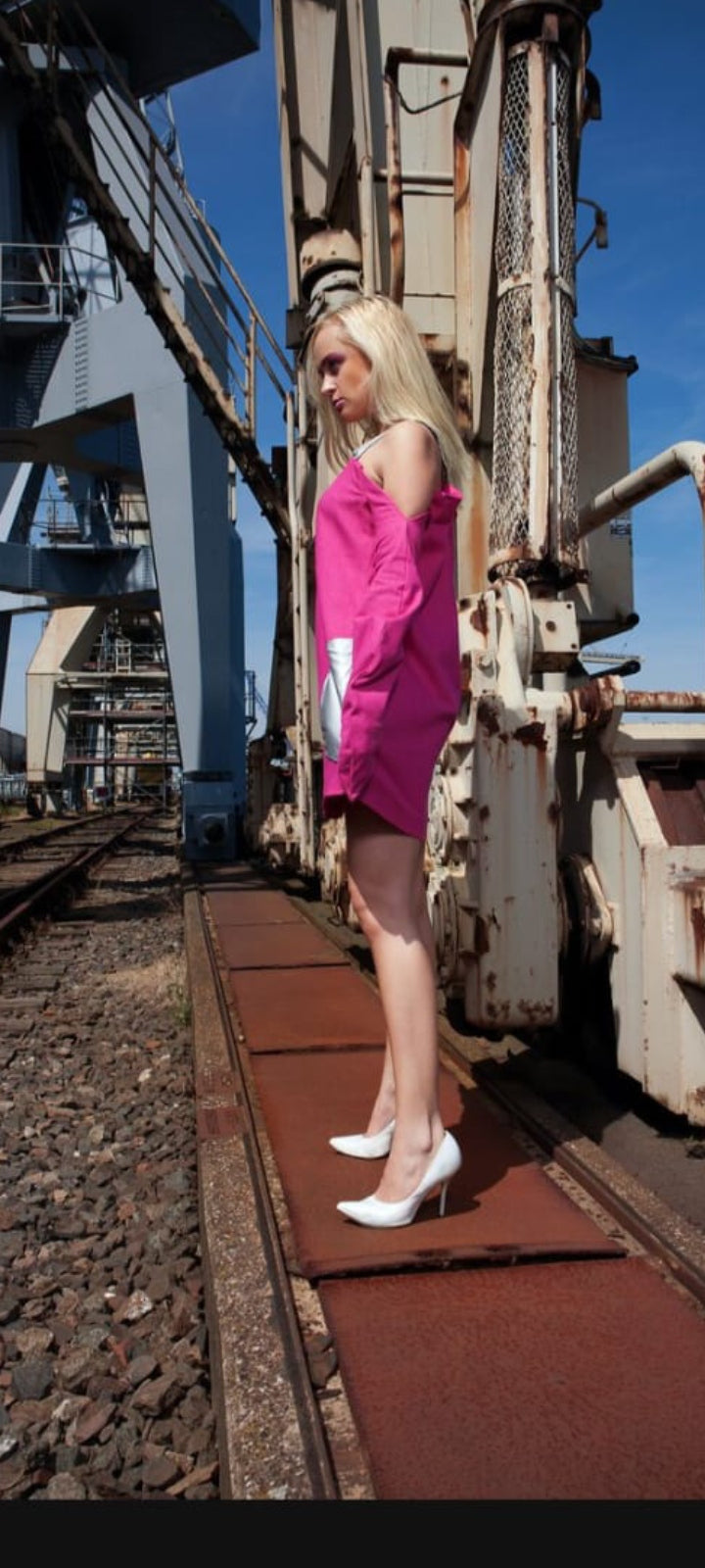 Hot Pink Mini Dress – LIMITED EDITION